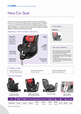 Medifab Hero Car Seat Flyer